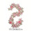 White Maple Leaf & Blush Pumpkin Garland, 5.5ft 3