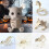 Poseable Cat Skeleton Decoration Plastic Halloween Prop 2