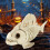 Poseable Cat Skeleton Decoration Plastic Halloween Prop 3