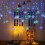 LED-Schneeflocken-Lichterkette, 4 m, warmweiß 3