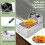 Friteuse électrique en acier inoxydable 6L 2500W 5