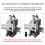 A1Mini Hotend-sett 0,2 mm herdet ståldyse 3
