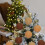 Décorations de sapin de Noël en forme de macarons en velours, 6 cm 5