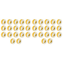 34 Stück Eisenpulverkern, Gelber und Weißer Ringferritkern, Eisenpulverringkern