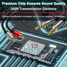 2pcs 3.5mm Aux +RCA L/R Bi-Directional Stereo Audio 4 in 1 Out A/B Analog Audio Switcher Selector