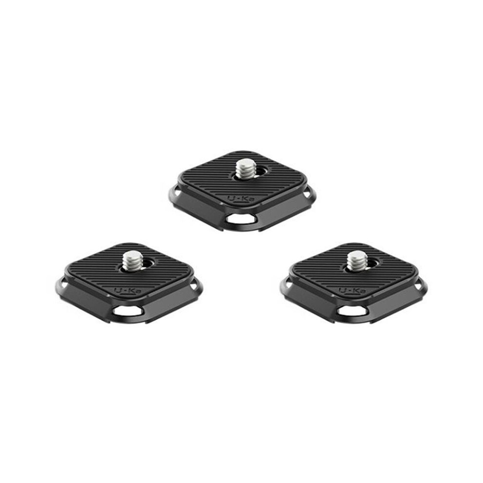 3X Ulanzi Uka Quick-Release Plate Compatible With Uka & F38 Plates For Camera Tripod Quick Release System Uka02 Cover 6033725907983