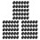 90 Pack Foam Microphone Windscreen, Size Lapel Headset Mic Foam Covers for Headset Microphone 1