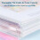24Pack Plastic Envelopes, Binder Pockets for 3/4/11 Ring Binder,Expandable Document Organizer with Snap Button and Label 5