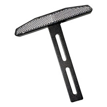 Anti Theft Motorcycle License Plate Holder With-Clear