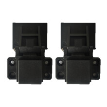 Turntable Dust Cover Hinges Plastic Hinge For Record-2 pieces