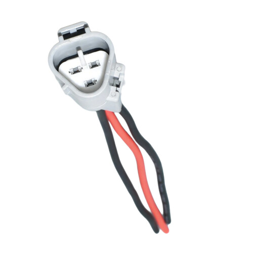 Car Headlight Socket 6188-0099-maleconnector with lines