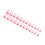 24 Pieces Elegant False Nail Short Nail Covers Strong ABS 1