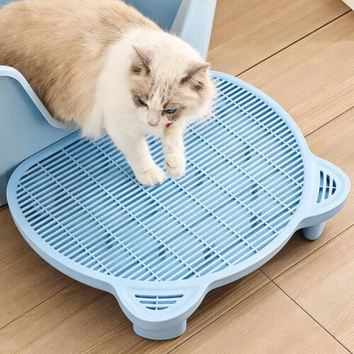 Tapis de piégeage de litière pour chats à 2 couches pour-Rose 2