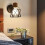Bedside Lamp Industrial Wall-Type A black with light bulb 6