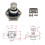 2Pcs Universal Press Lock Fasteners For Vehicle-Brown bottom 4