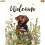 Chocolate Lab Garden Flag 28x40in Double-Sided 1