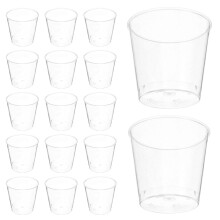 30 ml klare plastsmaksbegre (50-pakning)