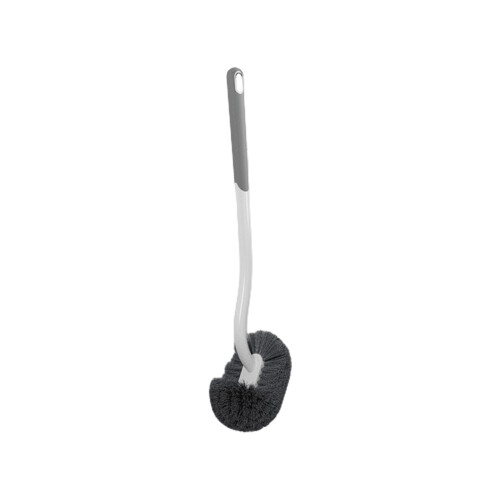 Escova de vaso sanitário PRETXORVE com cabo longo e suporte compacto