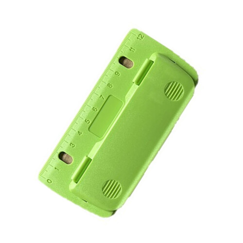 Circle Punches Paper Puncher for Scrapbooks, 3 Sheets-Green