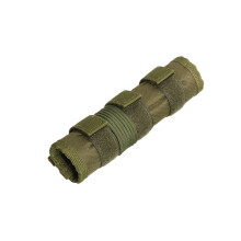 Outdoor Antiwear Silencers Cover Nylon-7 inches Green