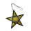 Iron Candle Holders Decorative Base Star Shape Flexible-Yellow 1