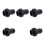 Premium 3/8inch G1/4 Barbed Fitting For Customs PC Liquid-Black 1