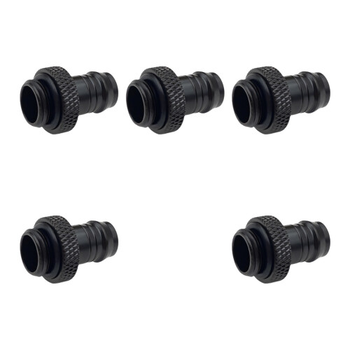 Premium 3/8inch G1/4 Barbed Fitting For Customs PC Liquid-Black