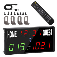 LED Electronic Scores Keeper Scoreboard for Indoor Outdoor Team