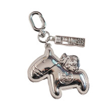 Adorable Horse Keychain Wealth Symbol Design for Keyring Bag-8