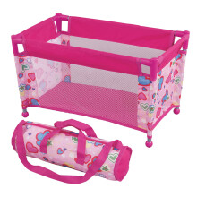 Tragbares Puppenbett für Kinder-Rollenspielabenteuer im Innen-