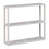 White wall shelf with 3 shelves 1