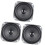 4inch Full Ranges Auditory Speaker 5W Power For Multiple-3pcs 1