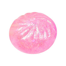 Lovely Steamed Stuffed Baozi Sensory Squeezable Toy For-Pink