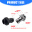 Premium 3/8inch G1/4 Barbed Fitting For Customs PC Liquid-Black 4