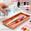 Large Capacity Nail Tools Sterilize Tray With Open-rose pink 7