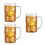 3Pièces Verres À Clairs Pour Boissons À 1