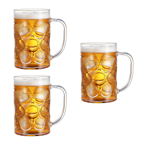 3Pièces Verres À Clairs Pour Boissons À