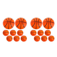 16Pièces Jeux Balles Relax PU Basket Orange Mini Jouets Enfants