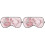 2Pcs Pink Silk Sleep Eye Mask Large Eye Patch Comfortable Durable 1