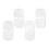 4Pcs Clear Acrylic Edge Marking and Curve Ruler for DIY Craft 1