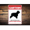 Aluminiumsskilt for engelsk cocker spaniel, 8x12 tommer 1