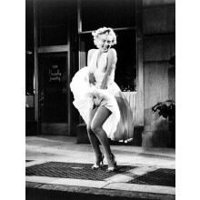 La crise de sept ans Marilyn Monroe 1955 Affiche sur toile