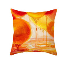 Funda de almohada de algodón y lino de 12x20 pulgadas a 60x60 cm.
