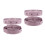 2Pièces Bande À Pression Violet Pratique Résistante Pour Vêtements 3