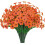 Outdoor Artificial Flowers 21-Pack Light Autumn Orange 1