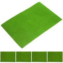 OUNONA Műfüves Szőnyeg – 5 db, 30x21cm, Vágható