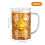 3Pièces Verres À Clairs Pour Boissons À 2