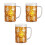 3Pièces Verres À Clairs Pour Boissons À 7