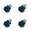 4Pièces Scrubbers Vert Acier Extraction Points 5