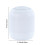 Txmfgh Mini luce notturna ricaricabile, dimmerabile, con porta USB 5